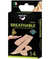 Набір пластирів бактерицидних Milplast BREATHABLE Hand для рук, стерильні, 14 штук