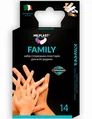 Набір пластирів бактерицидних Milplast FAMILY універсальних для всієї родини, 14 штук