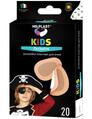 Набор пластырей окклюзионных Milplast KIDS Occlusive для глаз, стерильные, детские, 20 штук, размер S