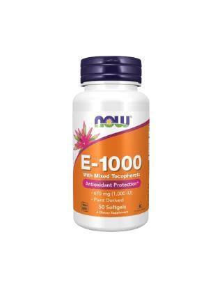 Вітамін E-1000 NOW м'які капсули №50