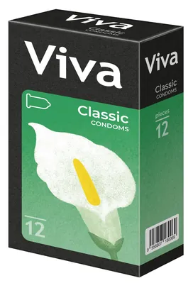 Презервативи Viva Classic класичні, 12 штук