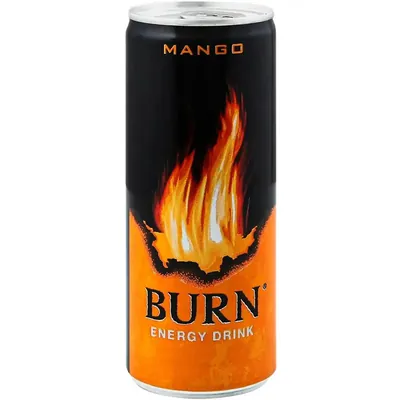 Напій енергетичний Burn манго, 250 мл