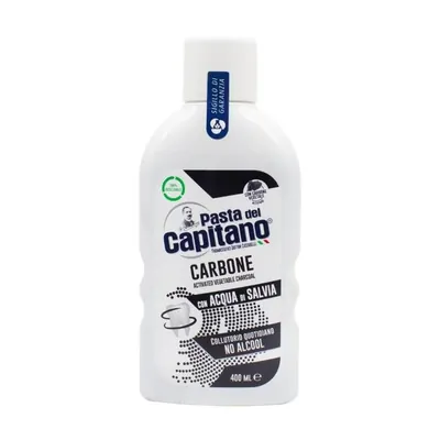 Ополіскувач для порожнини рота Pasta del Capitano Carbone, 400 мл