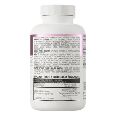 Часник OstroVit Garlic, 90 капсул