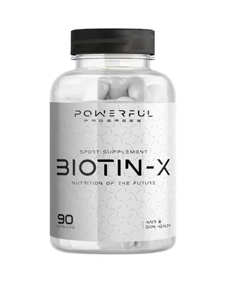 Біотин Powerful Progress Biotin-X, 90 капсул