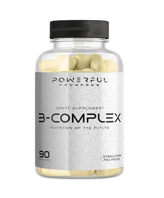 Вітаміни групи В Powerful Progress B-Complex, 90 капсул