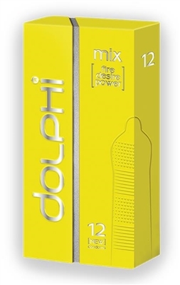 Презервативы Dolphi Lux Mix, 12 штук