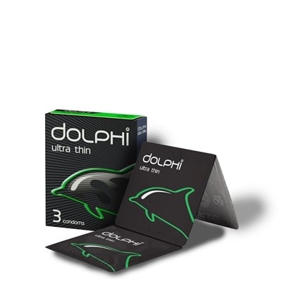 Презервативы Dolphi Сверхтонкие, 3 штуки