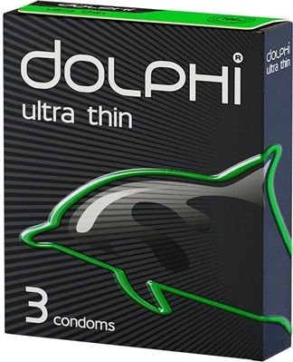 Презервативы Dolphi Сверхтонкие, 3 штуки