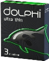 Презервативы Dolphi Сверхтонкие, 3 штуки