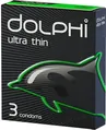 Презервативи Dolphi Ultra Thin надтонкі, 3 штуки