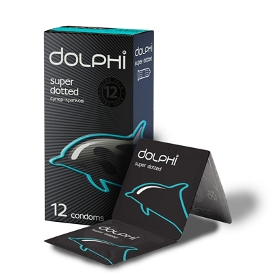 Презервативы Dolphi Супер-точечные, 12 штук