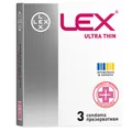 Презервативи Lex Ultra thin ультра тонкі, 3 штуки