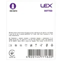 Презервативи Lex Dotted з крапками, 3 штуки