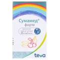 Сумамед форте порошок д/ор. сусп. 200 мг/5 мл по 30 мл (1200 мг) во флак.