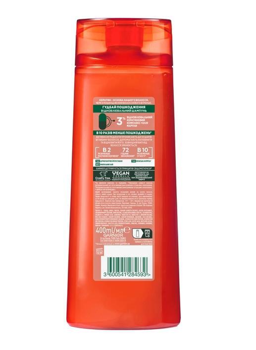 Шампунь Garnier Fructis гудбай посічені кінчики, 400 мл