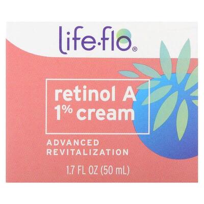 Крем Life Flo Retinol A 1% Advanced Cream с ретинолом А увлажняющий, 50 мл