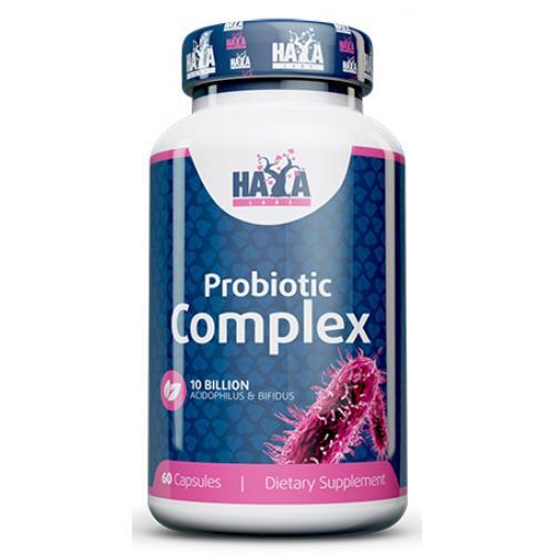 Комплекс пробиотиков Haya Labs 10 Billion Acidophilus & Bifidus Probiotic Complex, 60 капсул