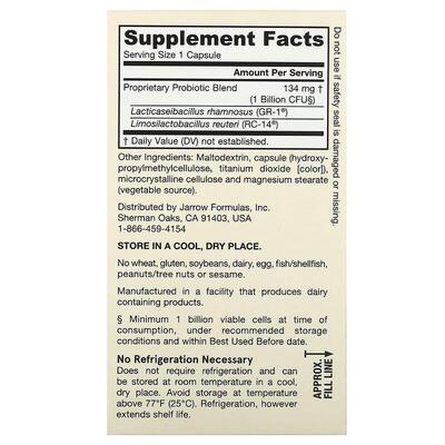 Пробіотики для жінок Jarrow Formulas Women's Fem Dophilus 1 млрд КУО, 60 рослинних капсул