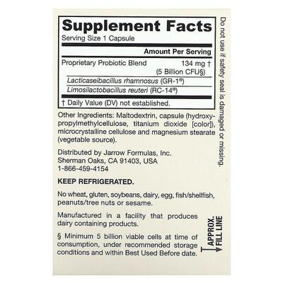 Пробиотики для женщин Jarrow Formulas Women's Fem Dophilus 5 млрд КОЕ, 30 капсул