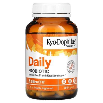 Ежедневный пробиотик Kyolic Kyo-Dophilus Daily Probiotic, 180 капсул