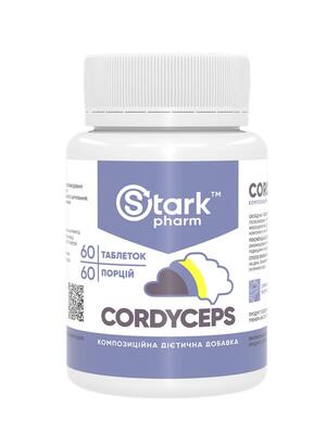 Кордицепс Stark Pharm Cordyceps 500 мг, 60 таблеток