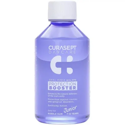 Ополіскувач для порожнини рота Curasept Daycare Protection Booster Junior щоденний догляд для підлітків 7-12 років, 250 мл