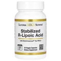 R-ліпоєва кислота California Gold Nutrition Stabilized R-Lipoic Acid вег. капсули №30