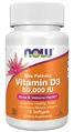 Вітамін Д-3 NOW Vitamin D-3 50000 MО м'які капсули №12
