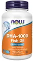Докозагексаєнова кислота NOW DHA-1000 Fish Oil м'які капсули №90