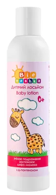 Лосьйон для обличчя та тіла Bioton Cosmetics Biotoshka дитячий зволожуючий з Д-пантенолом 0+, 250 мл