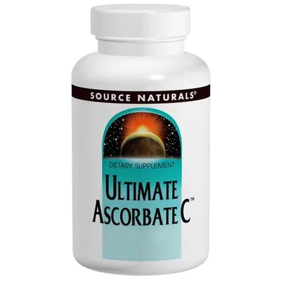 Вітамін С (аскорбат) Source Naturals Ultimate Ascorbate C 1000 мг, 100 таблеток