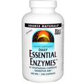 Ферменти для травлення Source Naturals Essential Enzymes 500 мг вегетаріанські, 240 капсул