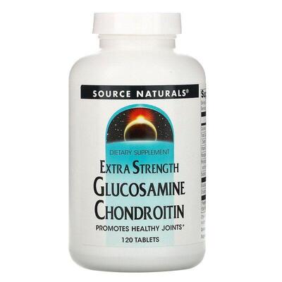 Глюкозамин и хондроитин Source Naturals Glucosamine Chondroitin, 120 таблеток