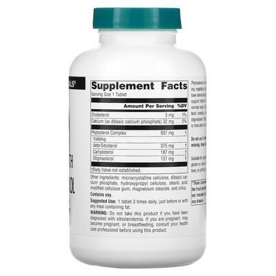 Бета-ситостерол комплекс Source Naturals Beta Sitosterol 375 мг, 120 таблеток