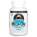 Мультивитамины и минералы без железа Source Naturals Mega-One, 60 таблеток