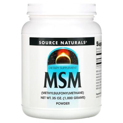 Метилсульфонилметан Source Naturals MSM Powder, 1000 г