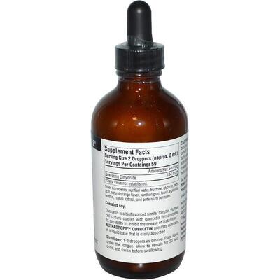 Кверцетин Source Naturals NutraDrops Quercetin рідина, 118,28 мл