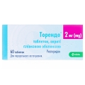 Торендо таблетки, в/плів. обол. по 2 мг №60 (10х6)