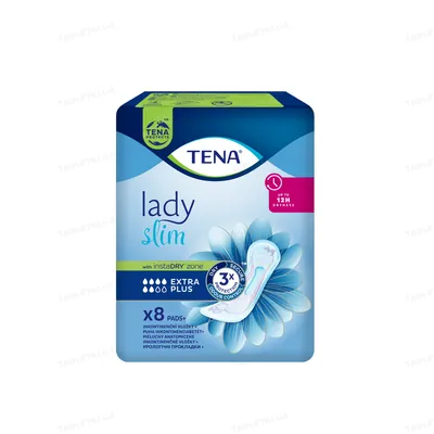 Прокладки урологічні Tena Lady Slim Extra plus, 8 штук