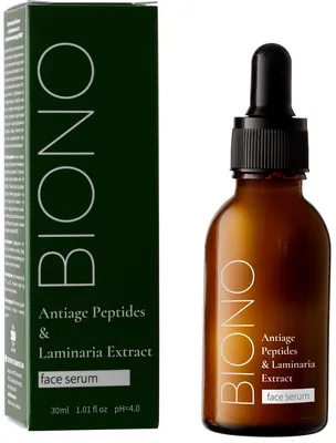 Сироватка для обличчя Biono Soy Isoflavones & Grape Polyphenols Антиоксидантна, 30 мл