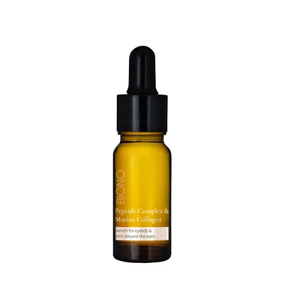 Сироватка для шкіри навколо очей та повік Biono Peptide Complex & Marine Сollagen, 30 мл