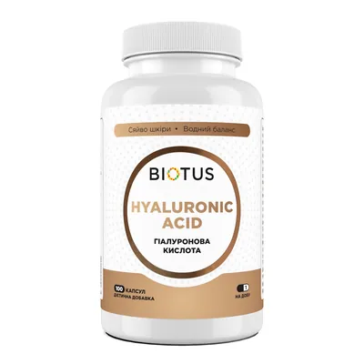 Гіалуронова кислота Biotus Hyaluronic Acid капсули №100