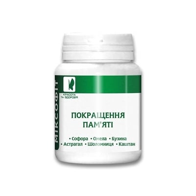 Миксофит Улучшение Памяти таблетки по 0.45 г №45 в бан.