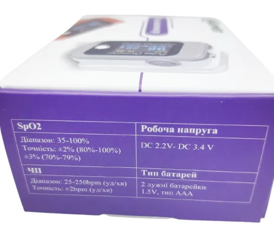 Пульсоксиметр Біомед BM1000D