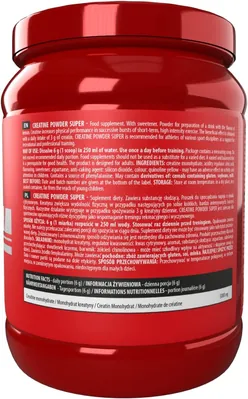 Креатин моногідрат Activlab Creatine Powder Super лимон, 500 г