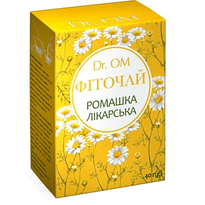 Фіточай Dr.ОМ Ромашка лікарська, 40 г