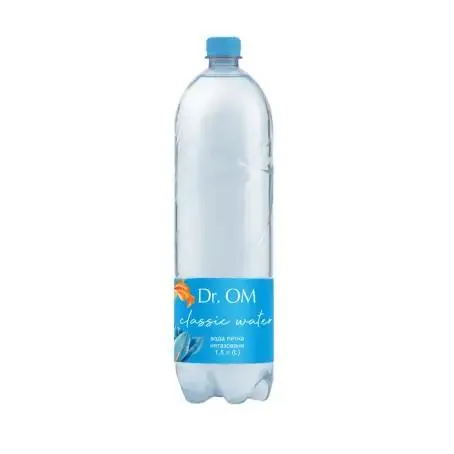Вода питна Dr.ОМ Classic Water, негазована, 1,5 л