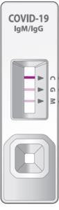 Тест-набор STANDARD Q COVID-19 IgM/IgG Combo для экспресс-выявления антител к коронавирусу, 1 штука