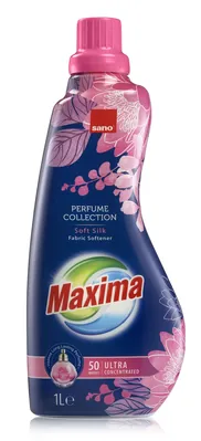 Пом'якшувач для білизни Sano Maxima Soft Silk суперконцентрований, 1 л